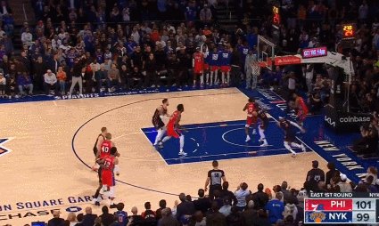 76人遭遇黑色14秒准备上诉！恩比德：裁判让我们输