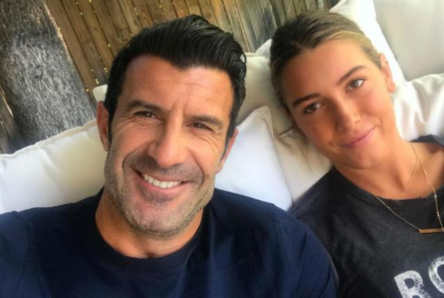 B体育赛事资讯-菲戈仨闺女美艳如花 大女儿跟西班牙国王表弟拍拖