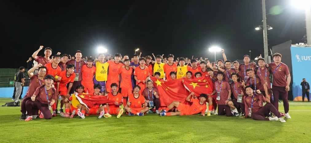 B体育中国官网-绝处逢生晋级八强，U17国足万项：继续兄弟们